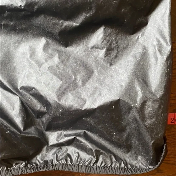 K-Way Black Half-Zip Hooded Windbreaker Jacket Size Medium - Picture 14 of 16